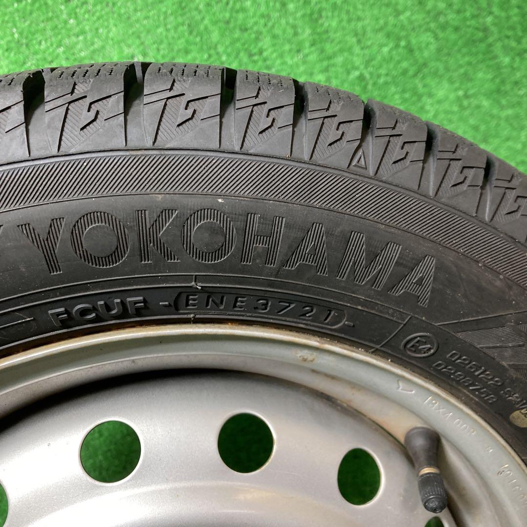 YOKOHAMA 155/65R13 スタッドレスタイヤホイール付き