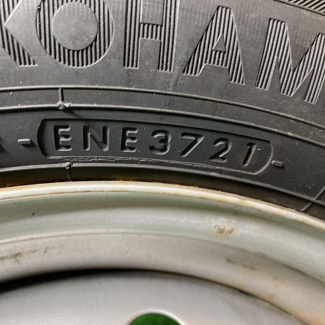 YOKOHAMA 155/65R13 スタッドレスタイヤホイール付き