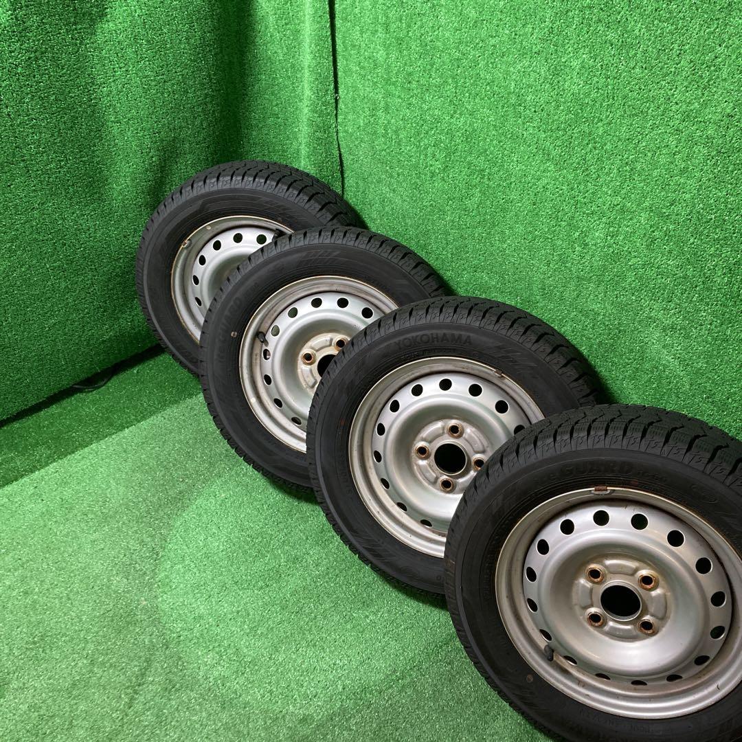 YOKOHAMA 155/65R13 スタッドレスタイヤホイール付き