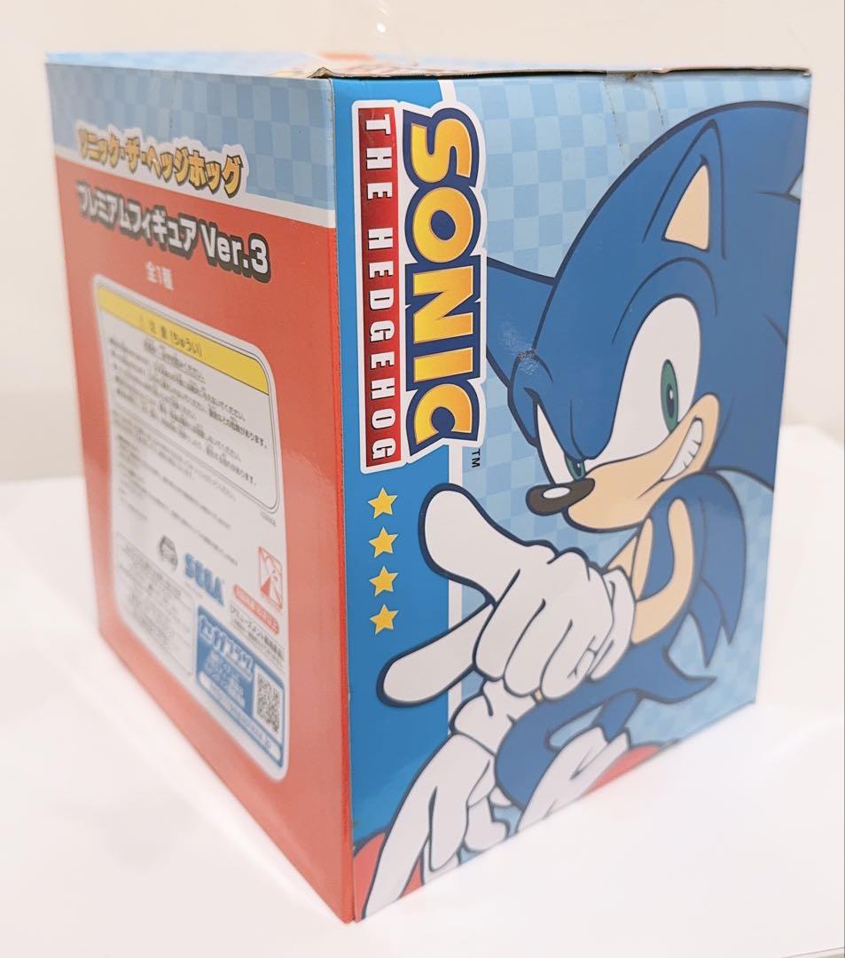 BIGサイズ【新品】ソニック・ザ・ヘッジホッグ プレミアム フィギュアver.3