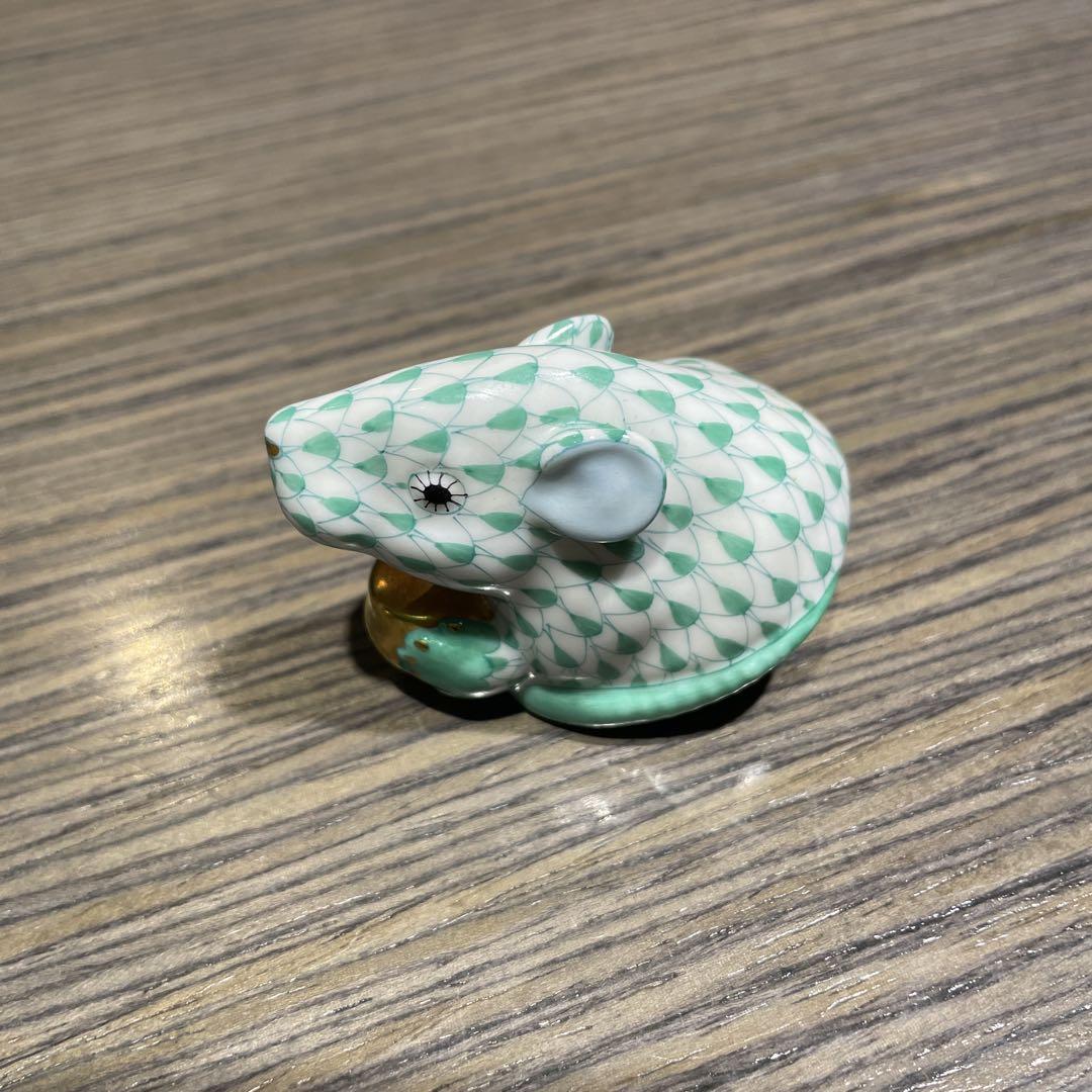 ヘレンド　干支置物　子