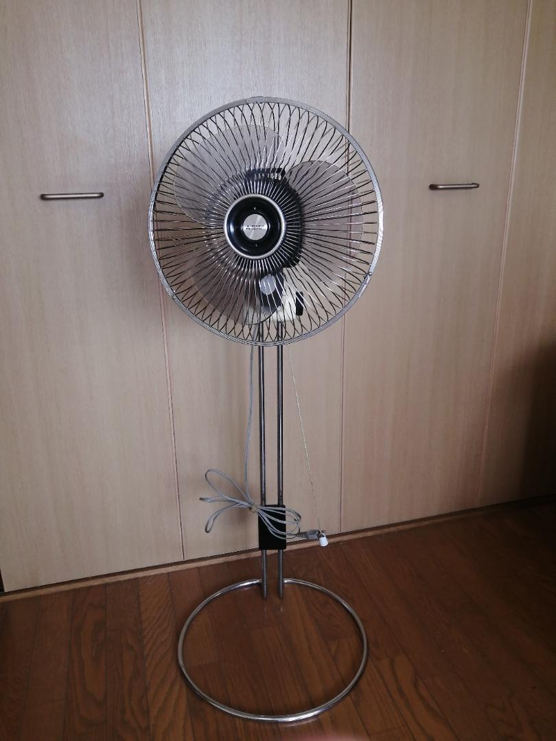 ‪☆昭和レトロ‪☆さん専用 昭和レトロ 三菱 扇風機 R30-FZ ソフトスイッチ 当時物