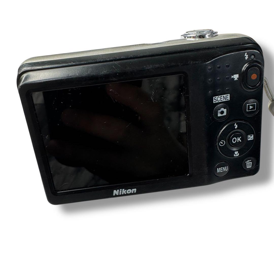 C-35】Nikon coolpix A10 ジャンク シルバー - メルカリ