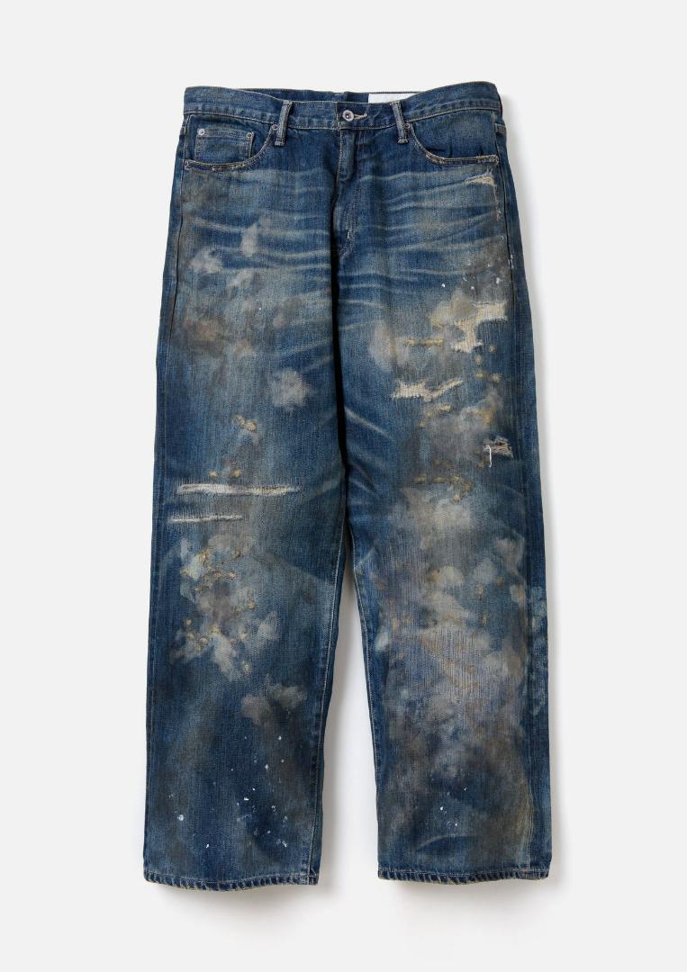 NEIGHBORHOOD SAVAGE DENIM WIDE PANTS M