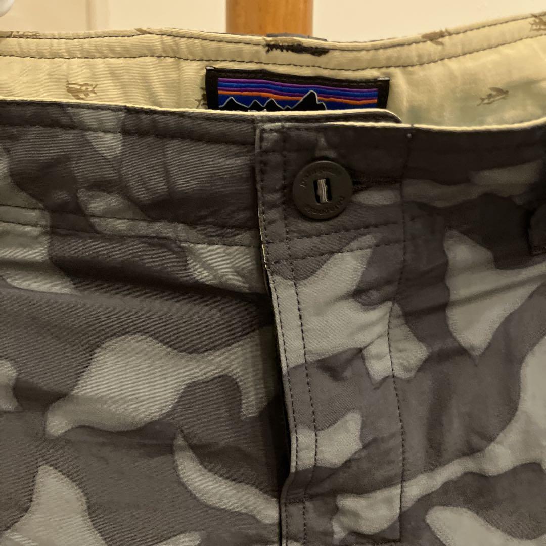 Patagonia SHORTS パタゴニア ショートパンツ迷彩 W33水陸
