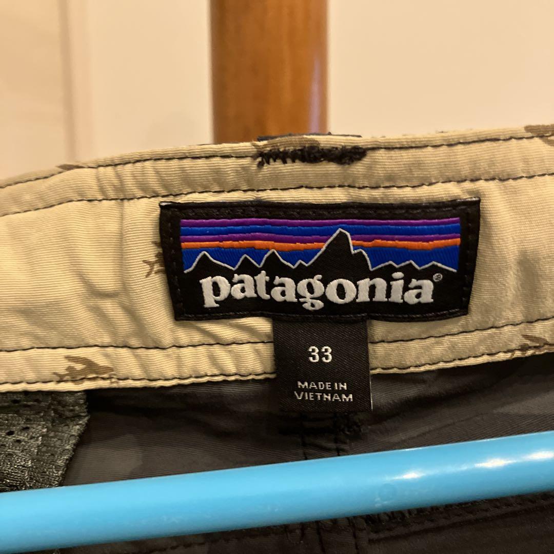 Patagonia SHORTS パタゴニア ショートパンツ迷彩 W33水陸
