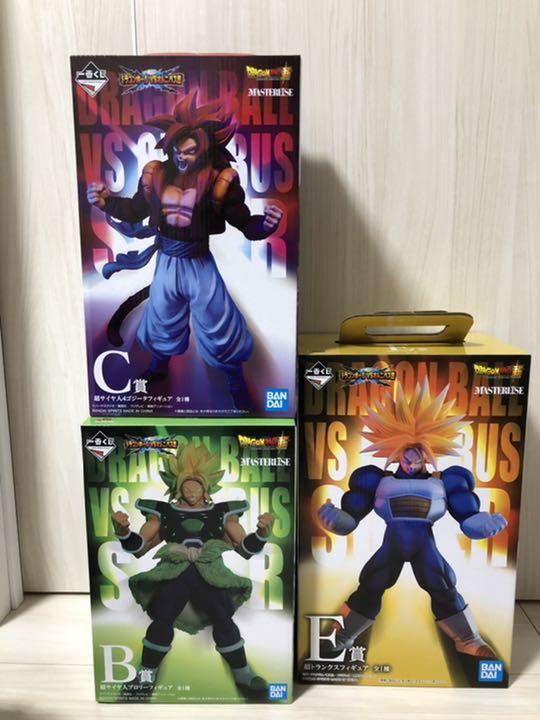 ドラゴンボール 一番くじ ブロリー ゴジータ 超トランクス