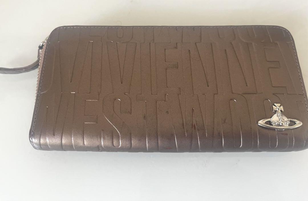 ヴィヴィアンウエストウッド　長財布　ローズゴールド