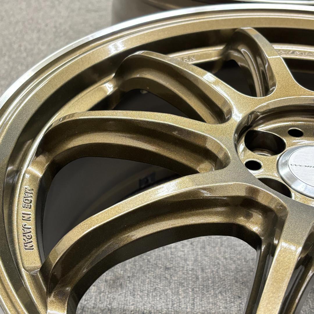 新品タイヤ付♪ WORK エモーション ZR10 86 BRZ プリウス