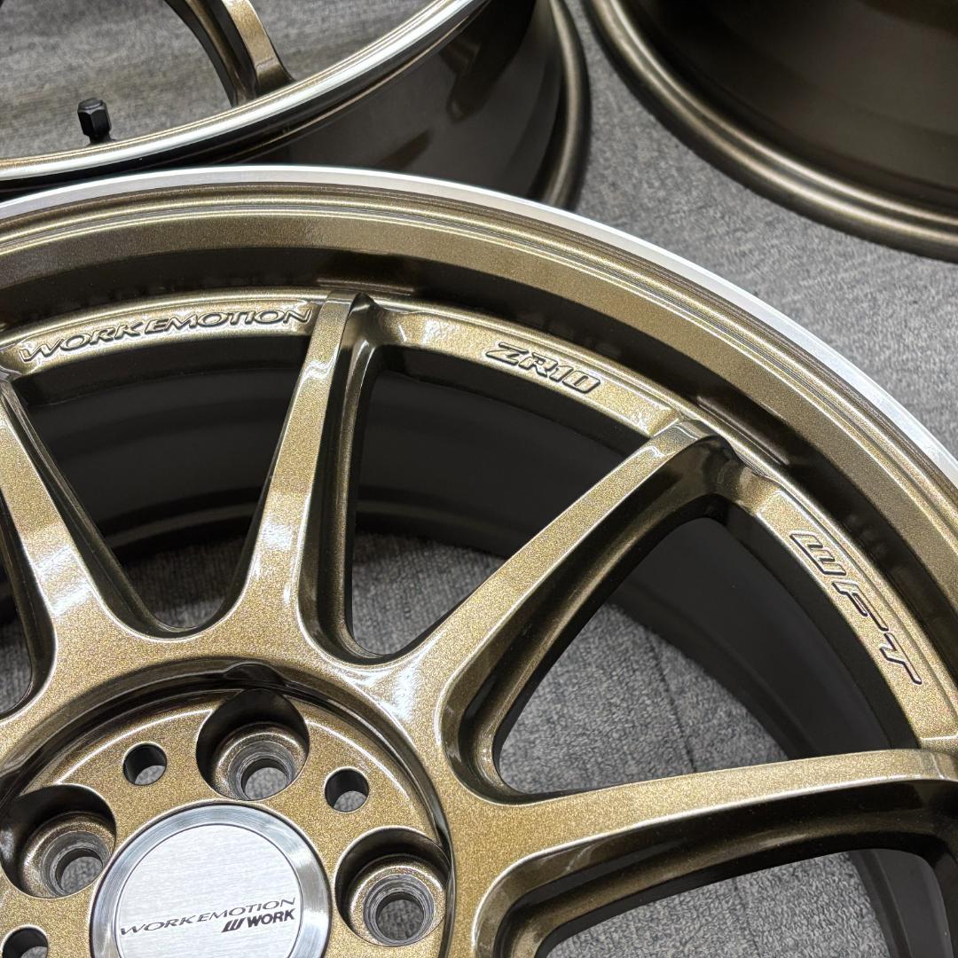 新品タイヤ付♪ WORK エモーション ZR10 86 BRZ プリウス