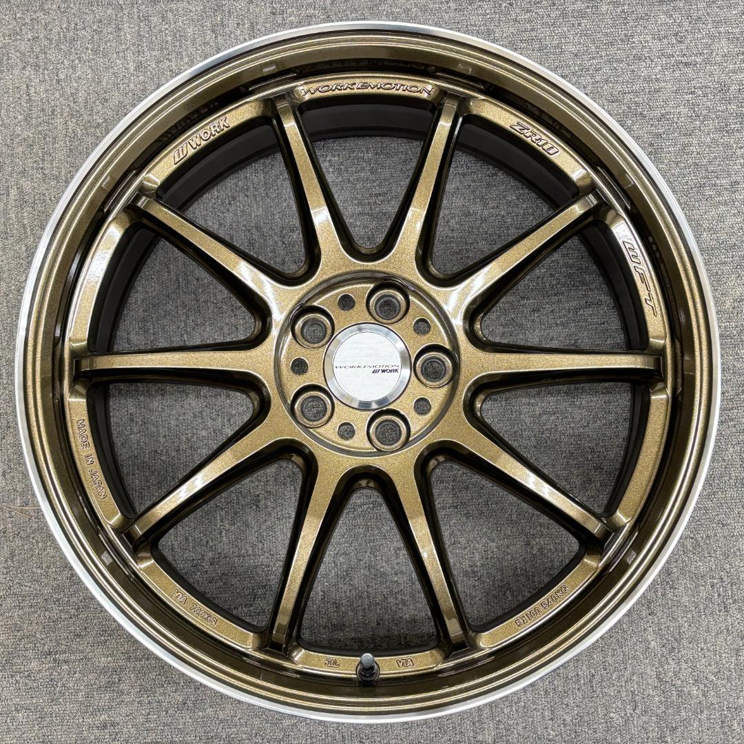 新品タイヤ付♪ WORK エモーション ZR10 86 BRZ プリウス