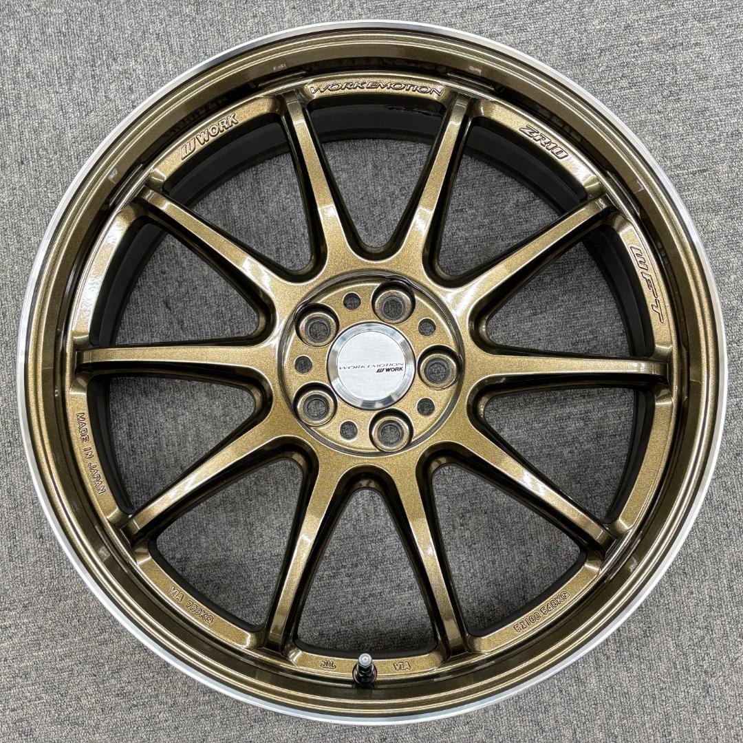 新品タイヤ付♪ WORK エモーション ZR10 86 BRZ プリウス