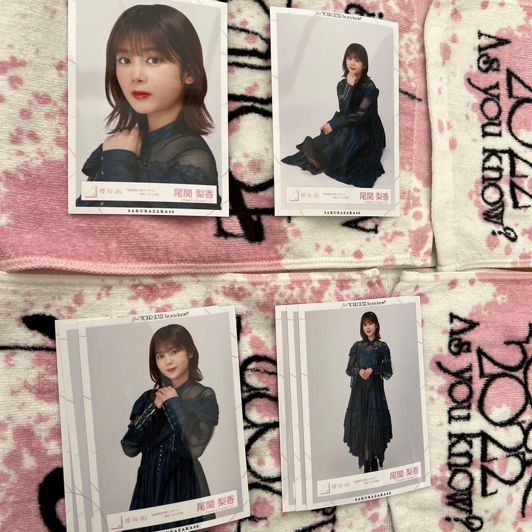 超激得SALE 櫻坂46 尾関梨香 生写真 渡邉理佐卒業コンサート 一期生