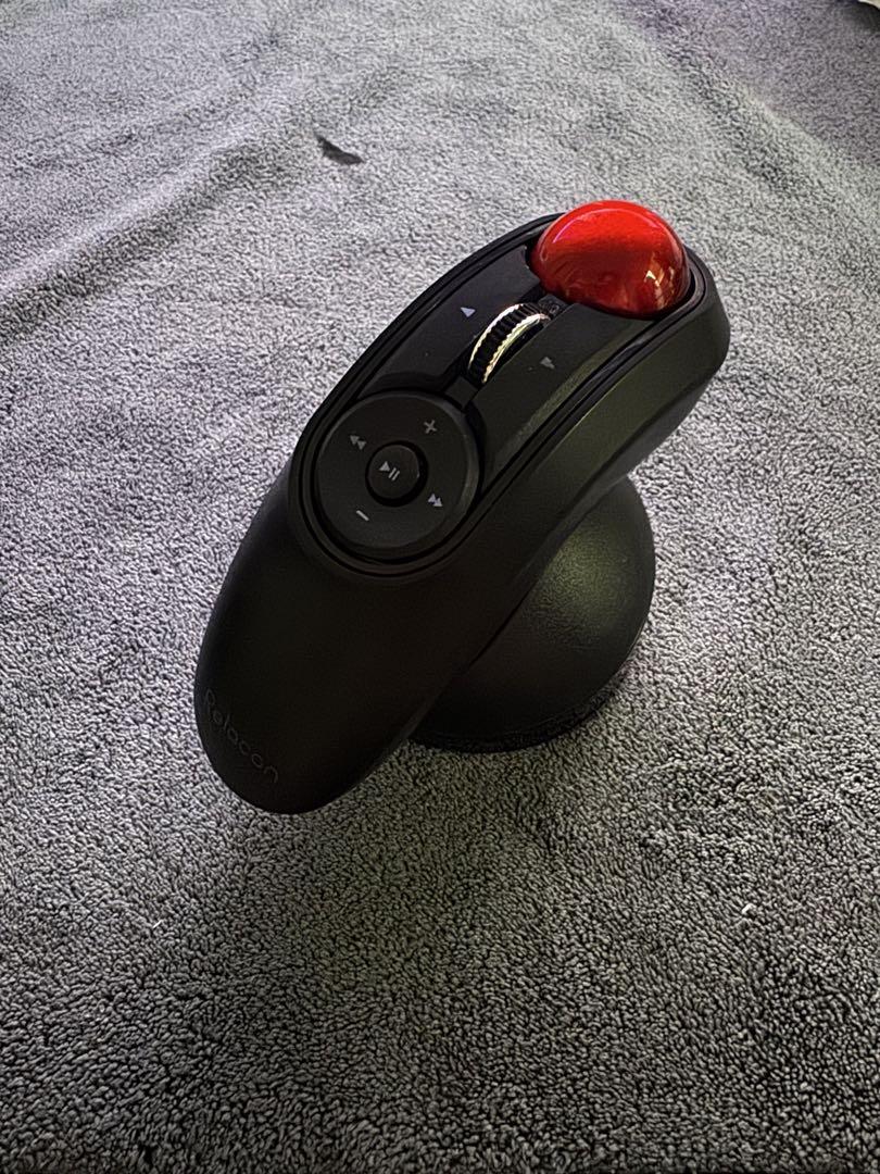 エレコム マウス ワイヤレス　Relacon トラックボール　ブラック