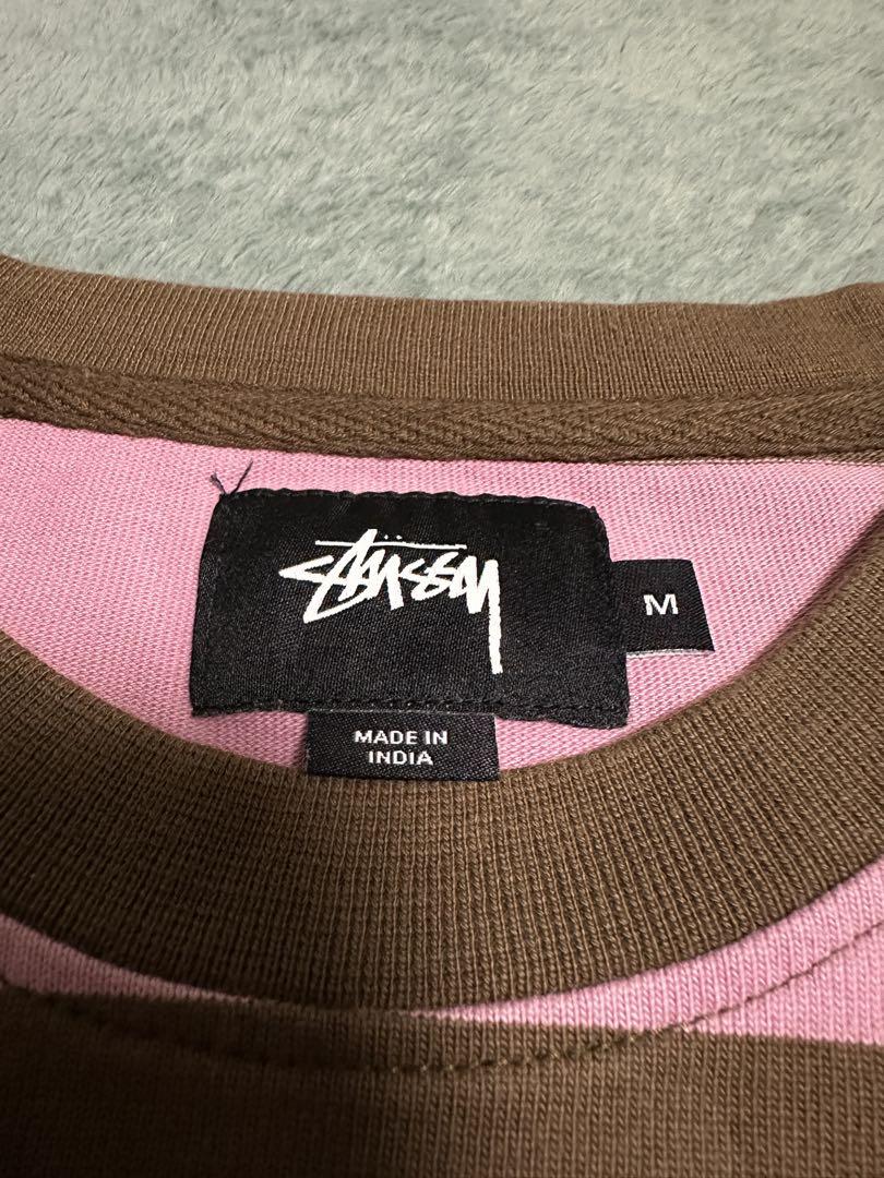 【希少！早い者勝ち】Stussy ストライプトレーナー M