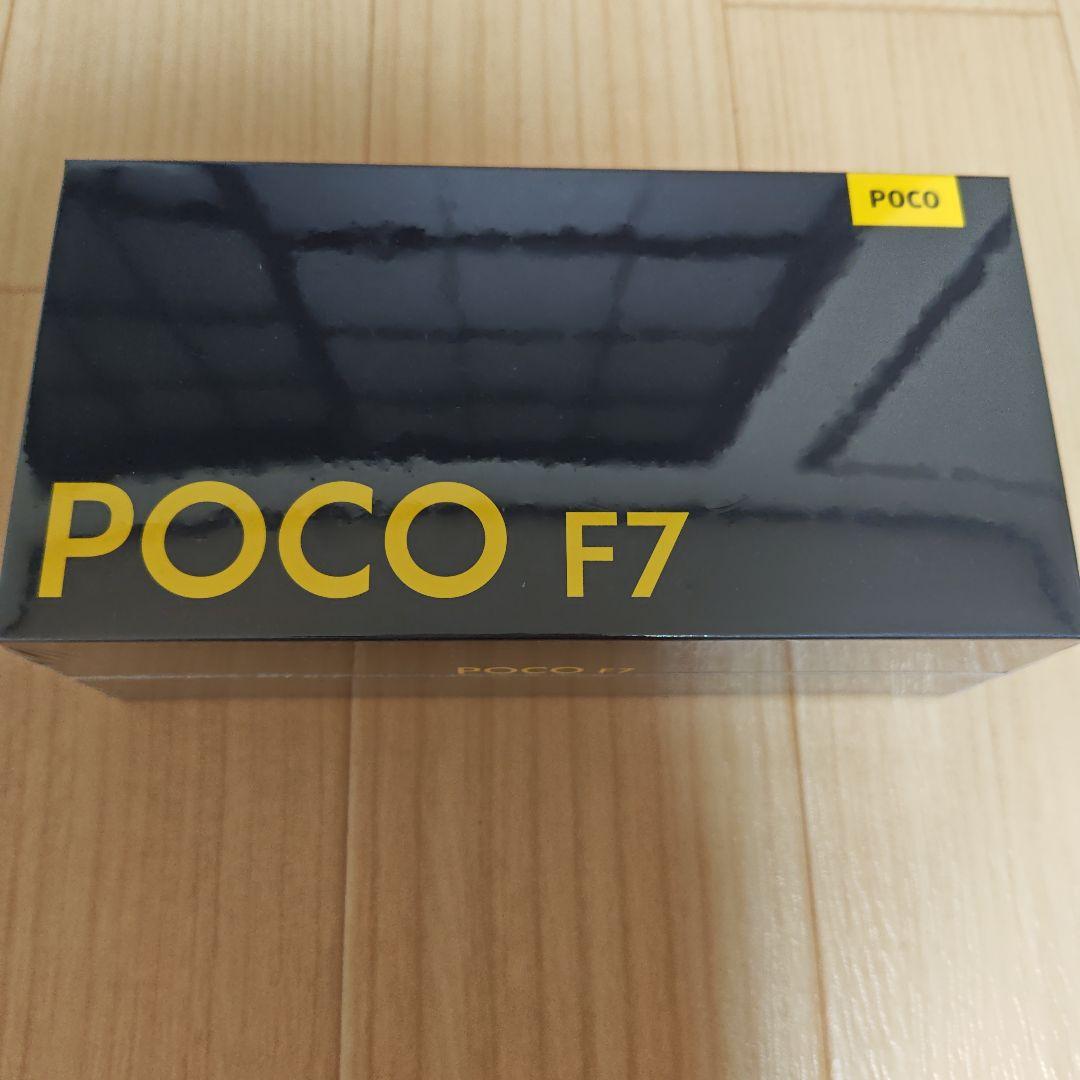POCO F7 ブラック 12GB 256GB