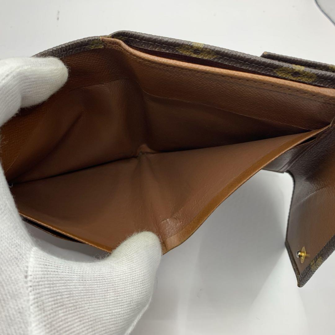 ルイヴィトン モノグラム 折り財布 三つ折財布 ポルトモネビエ カルトクレディ