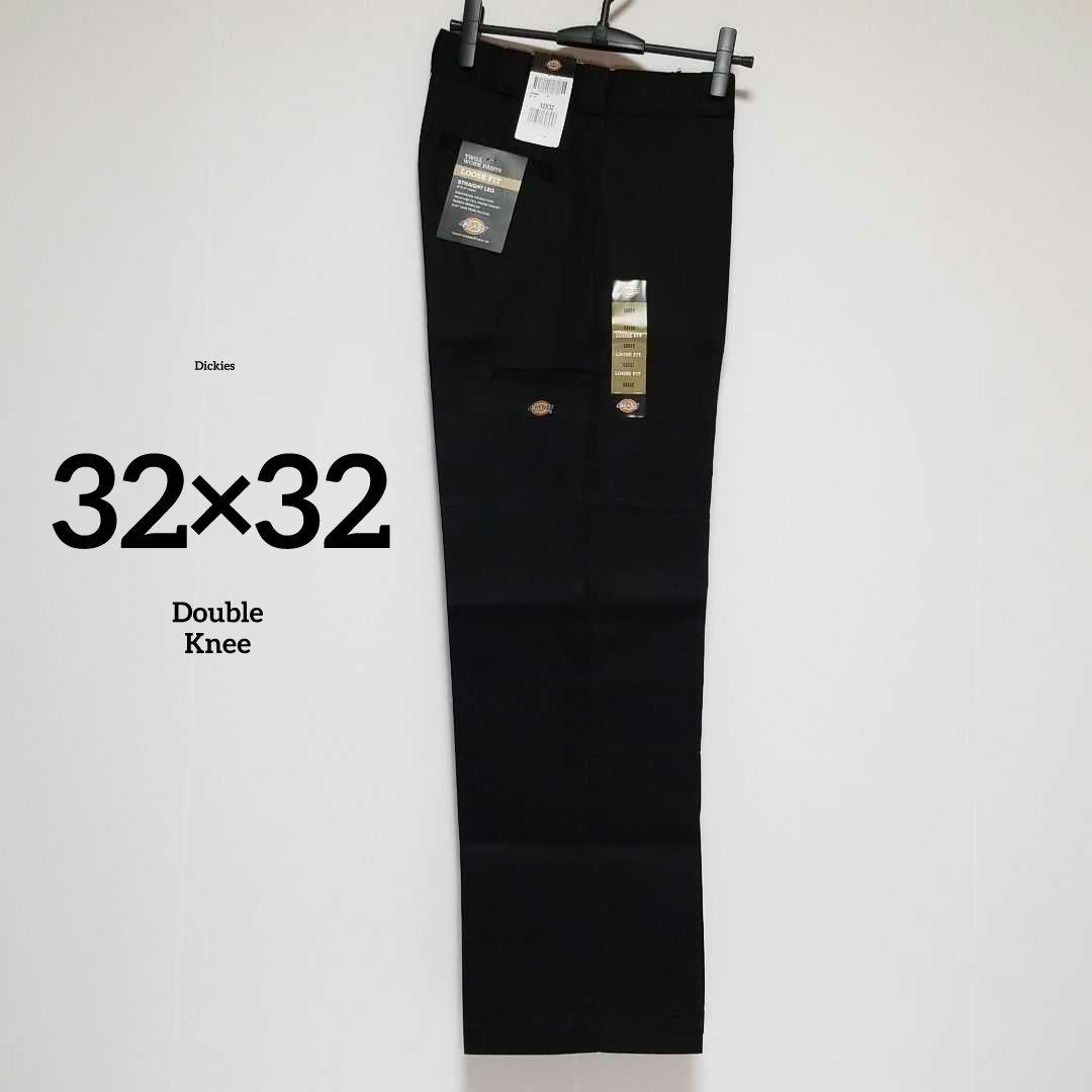 Dickies Loose Fit ダブルニー ブラック 34×32 新品未使用