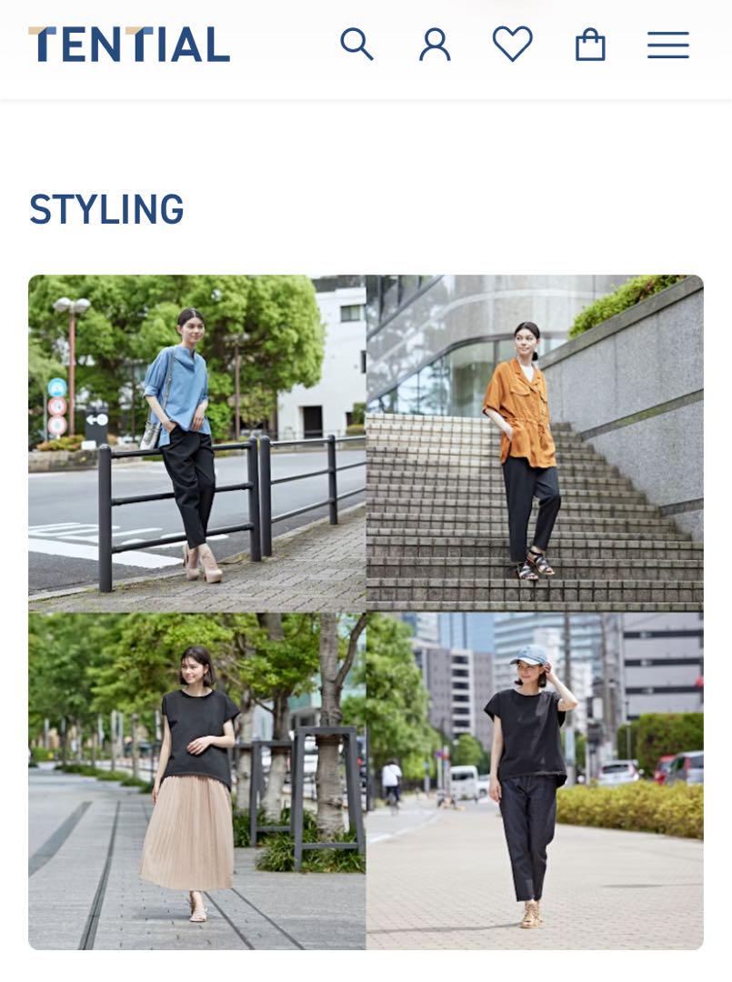 【極美品】TENTIAL MIGARU Light Knit Ladies S