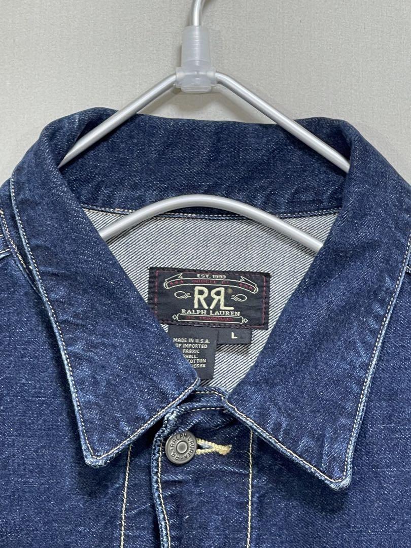 179 US製 RRL ダブルアールエル ラルフローレン デニム トラッカー 179 US製 RRL ダブルアールエル ラルフローレン デニム トラッカー