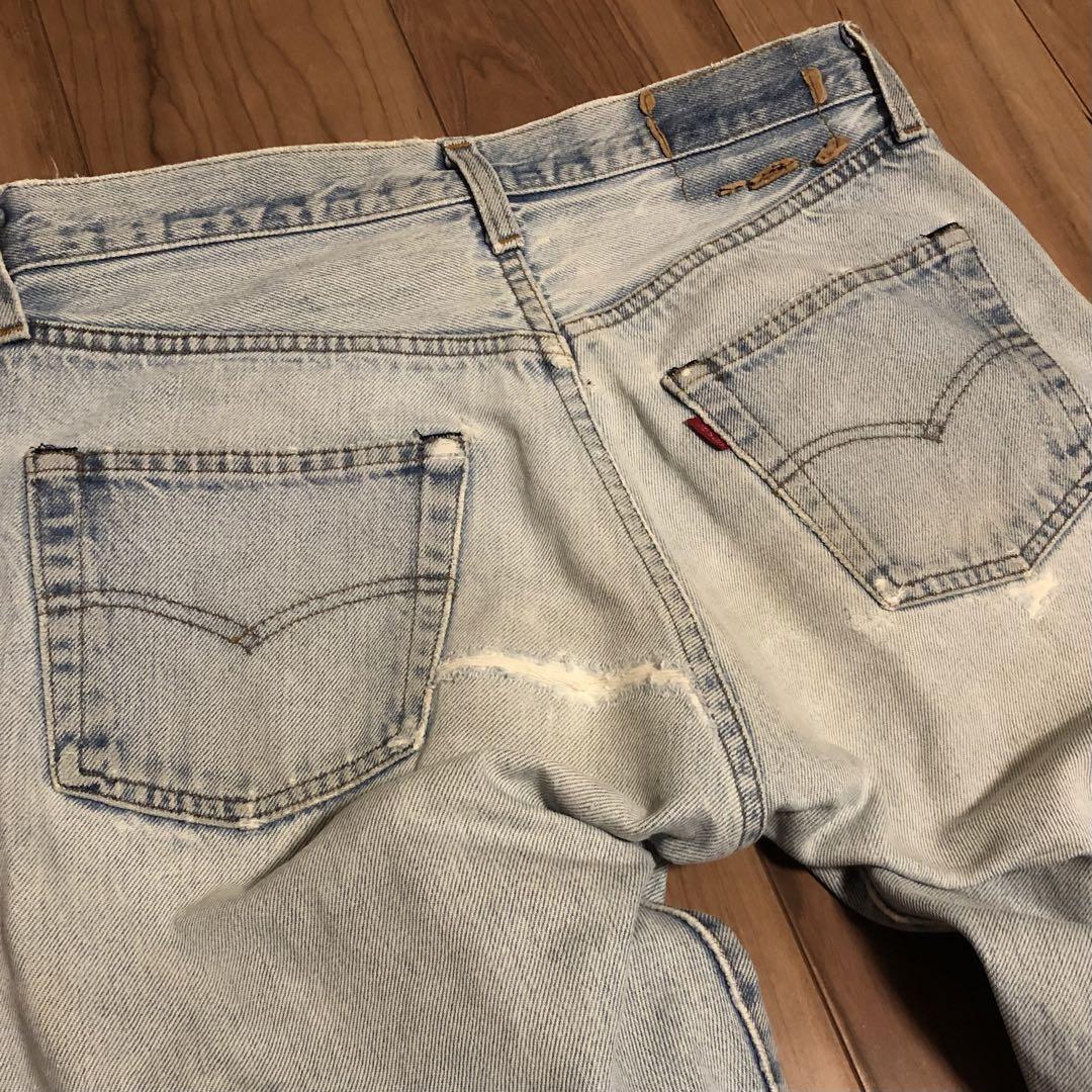 【フルリペア】80s Levi's 501 赤耳モデル【雰囲気最高】
