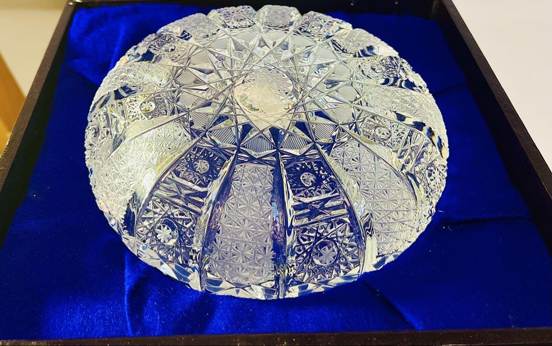 新品未使用 ボヘミア クリスタル 灰皿, 小物入れ - メルカリ