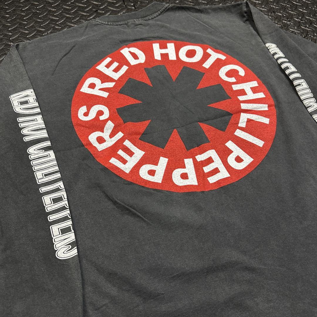 RED HOT CHILI Blood Sugar Blackレッチリ長袖シャツ