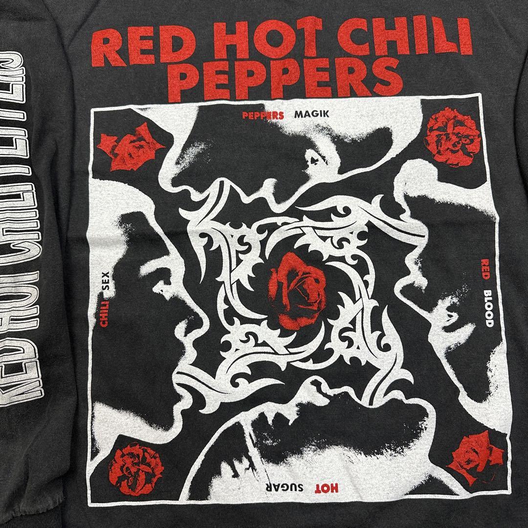 RED HOT CHILI Blood Sugar Blackレッチリ長袖シャツ