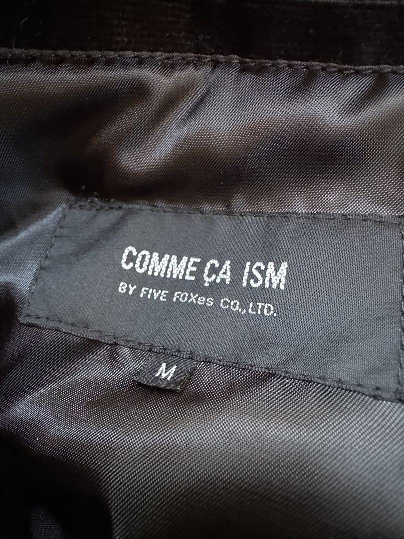 ジャケット・アウター fur hooded corduroy jacket