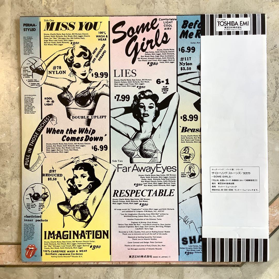 爆音! 1978年発売 日本オリジナル USカッティング ローリングストーンズ