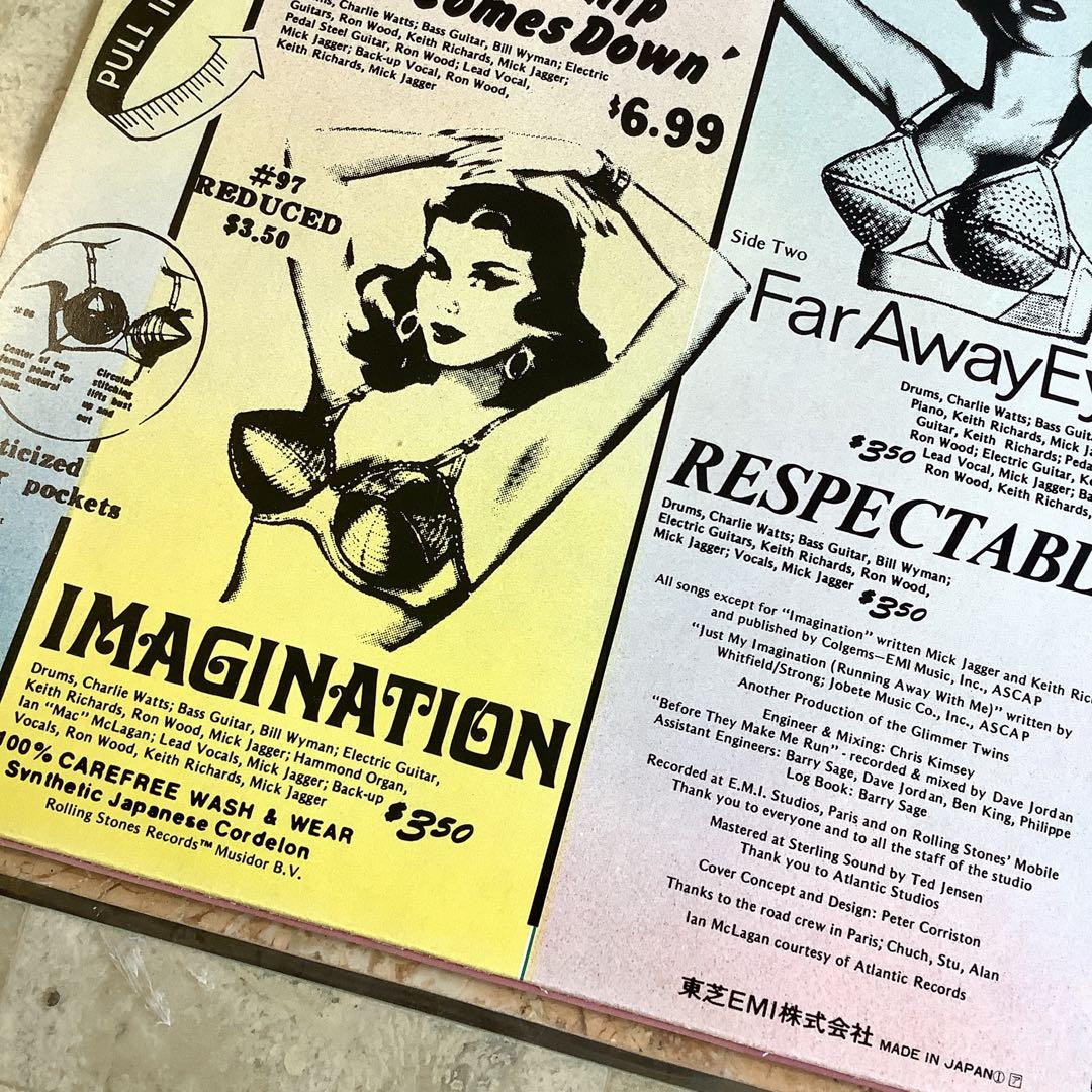爆音! 1978年発売 日本オリジナル USカッティング ローリングストーンズ
