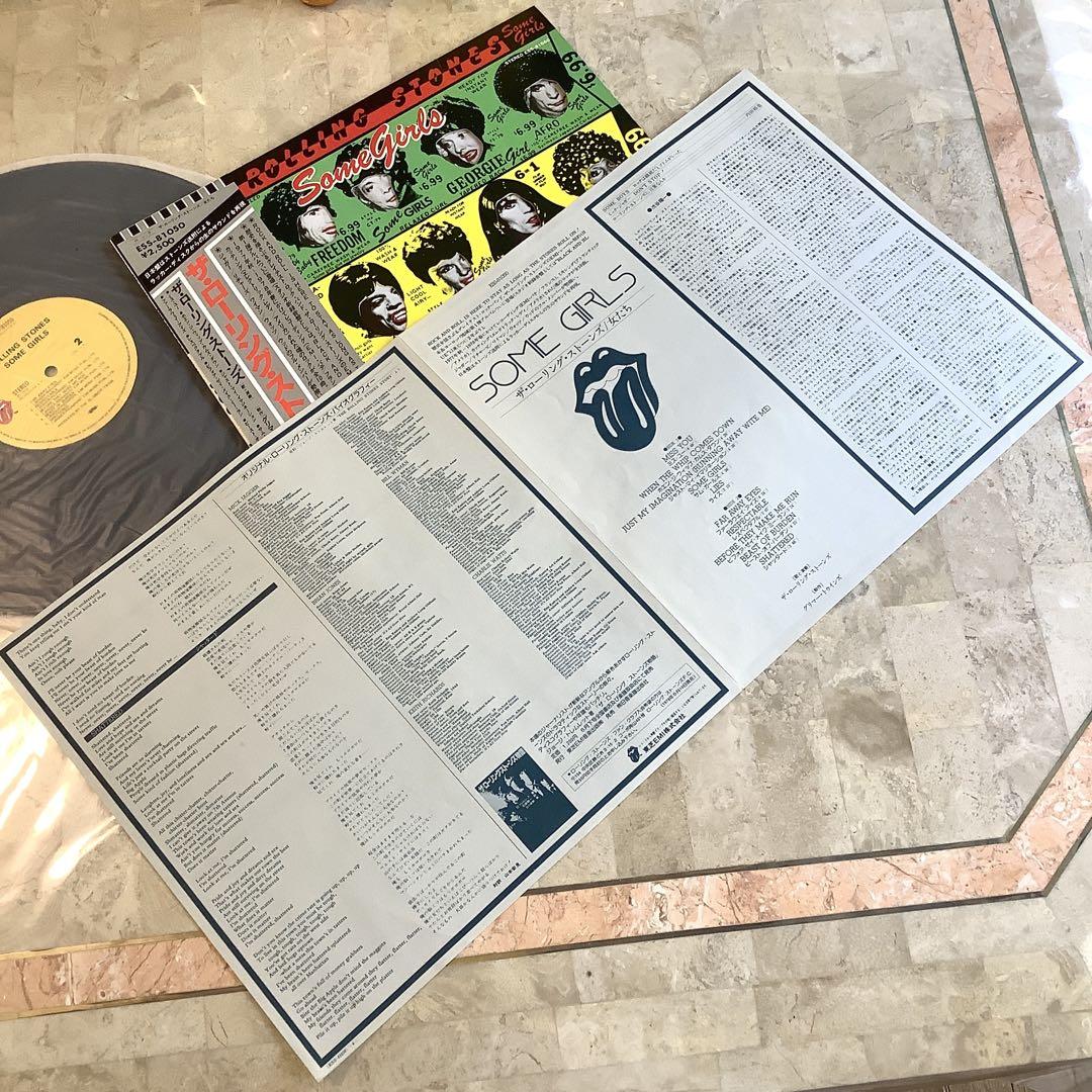 爆音! 1978年発売 日本オリジナル USカッティング ローリングストーンズ