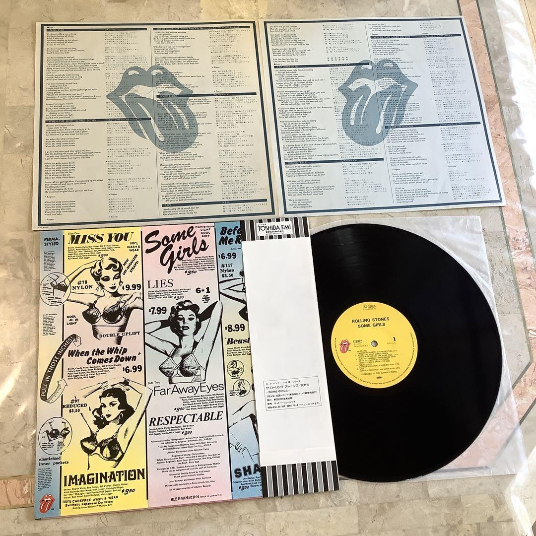 爆音! 1978年発売 日本オリジナル USカッティング ローリングストーンズ