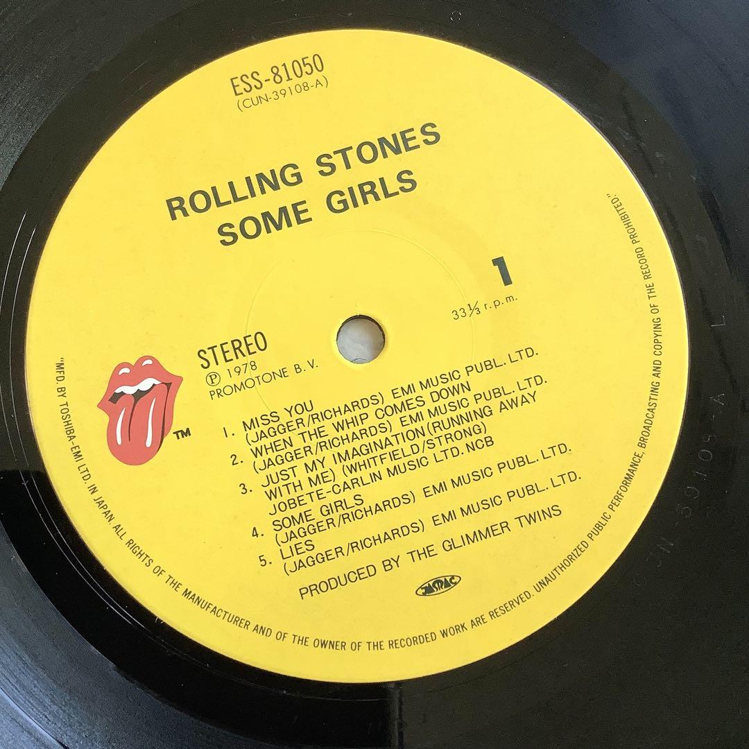 爆音! 1978年発売 日本オリジナル USカッティング ローリングストーンズ