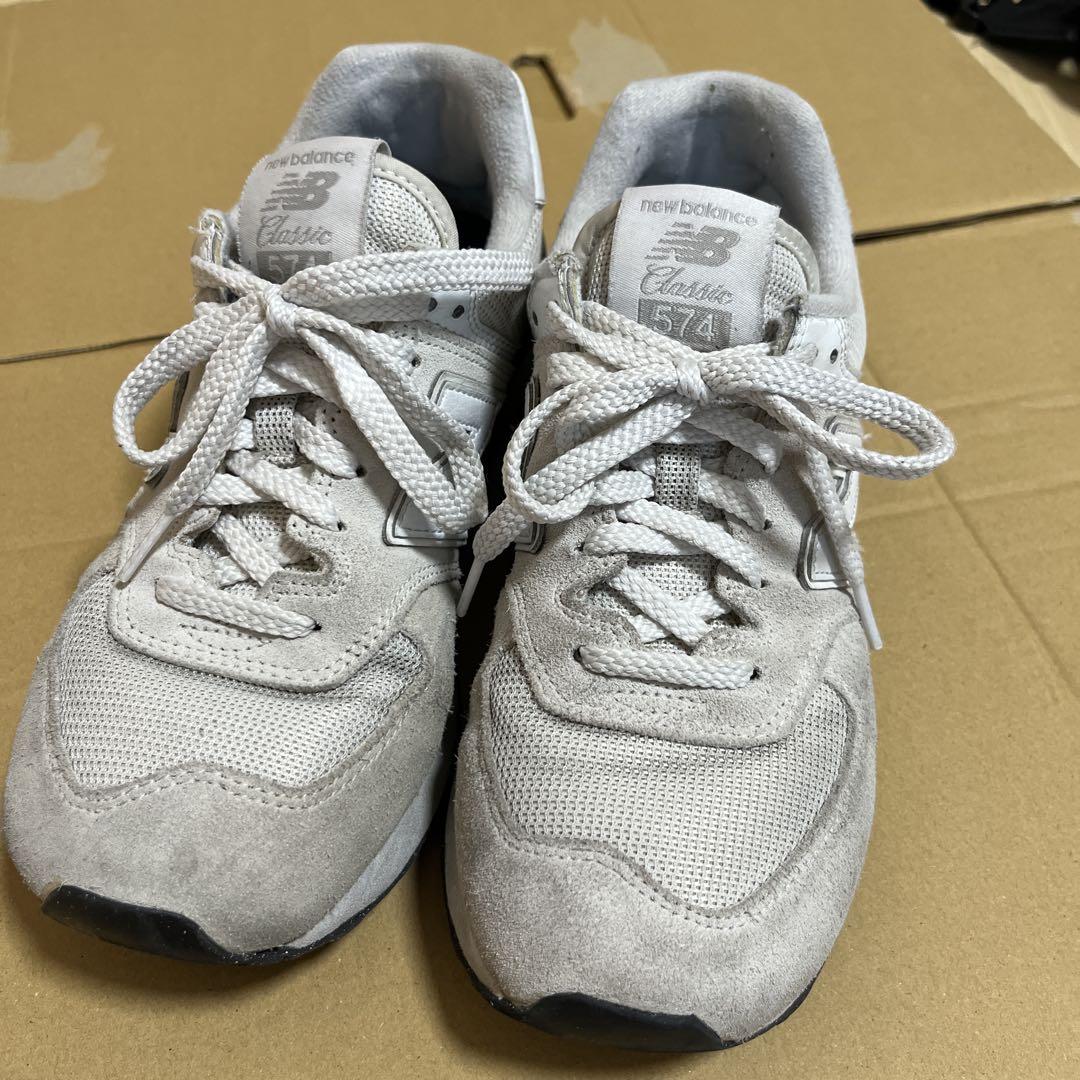【当店限定販売】 New Balance 574 グレー スニーカー - メルカリ 靴