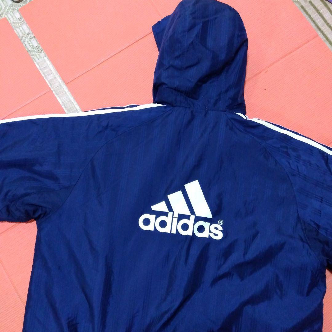 2回使用　adidas アディダス ベンチコート　ロングコート　中綿ダウンコート