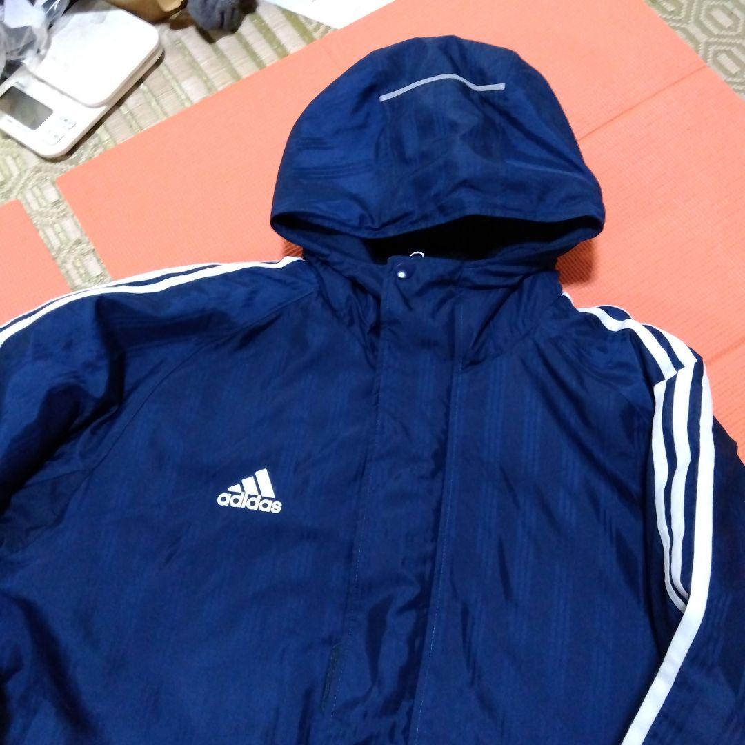 2回使用　adidas アディダス ベンチコート　ロングコート　中綿ダウンコート