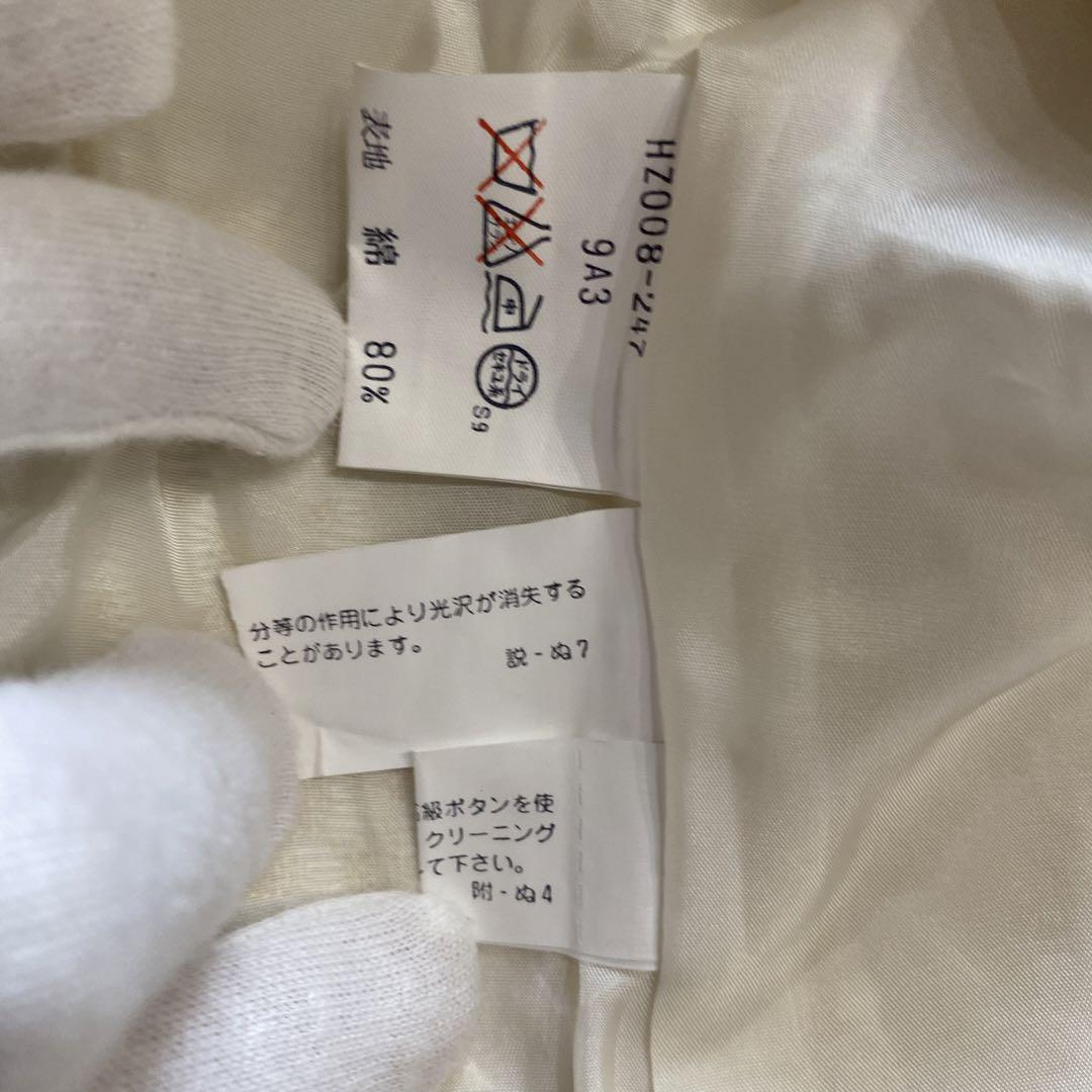 美品◆イヴ サンローラン◆スーツ セット/リボン/ラメ混/ビジュー ボタン