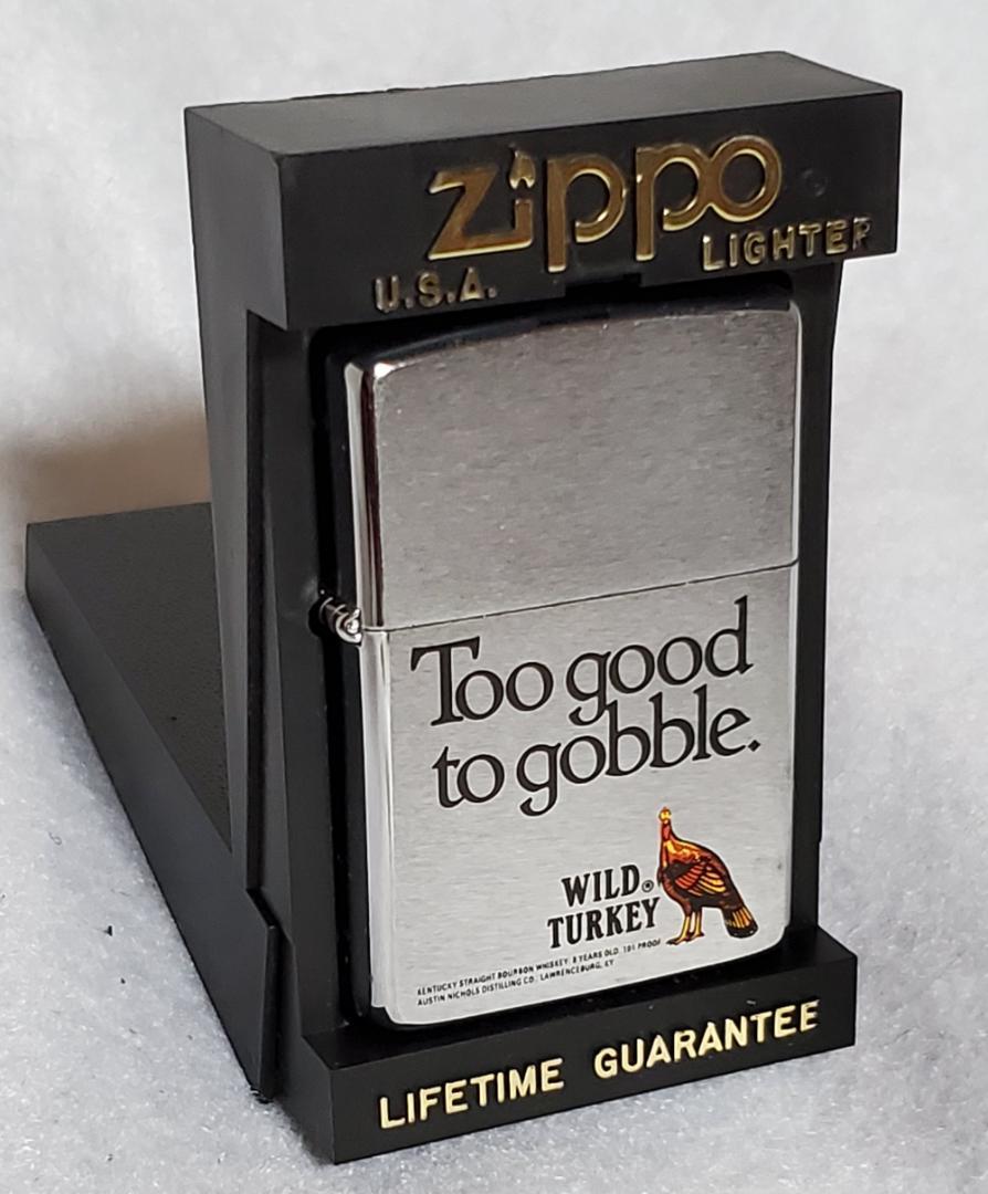 Zippo(ワイルドターキー柄)