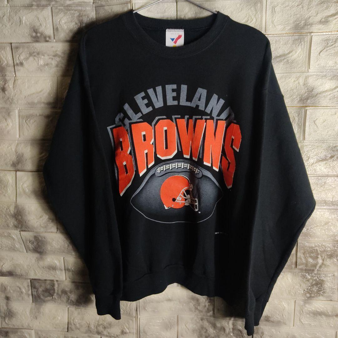 NFL Cleveland Brownsクリーブランド・ブラウンズ スエットL黒 NFL Cleveland Brownsクリーブランド・ブラウンズ スエットL黒 公式