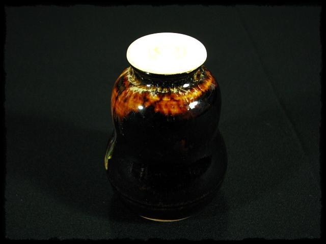 茶道具 茶入 四滴茶入 蓋1個付 加藤五陶作 茶道 : 茶道具いまや