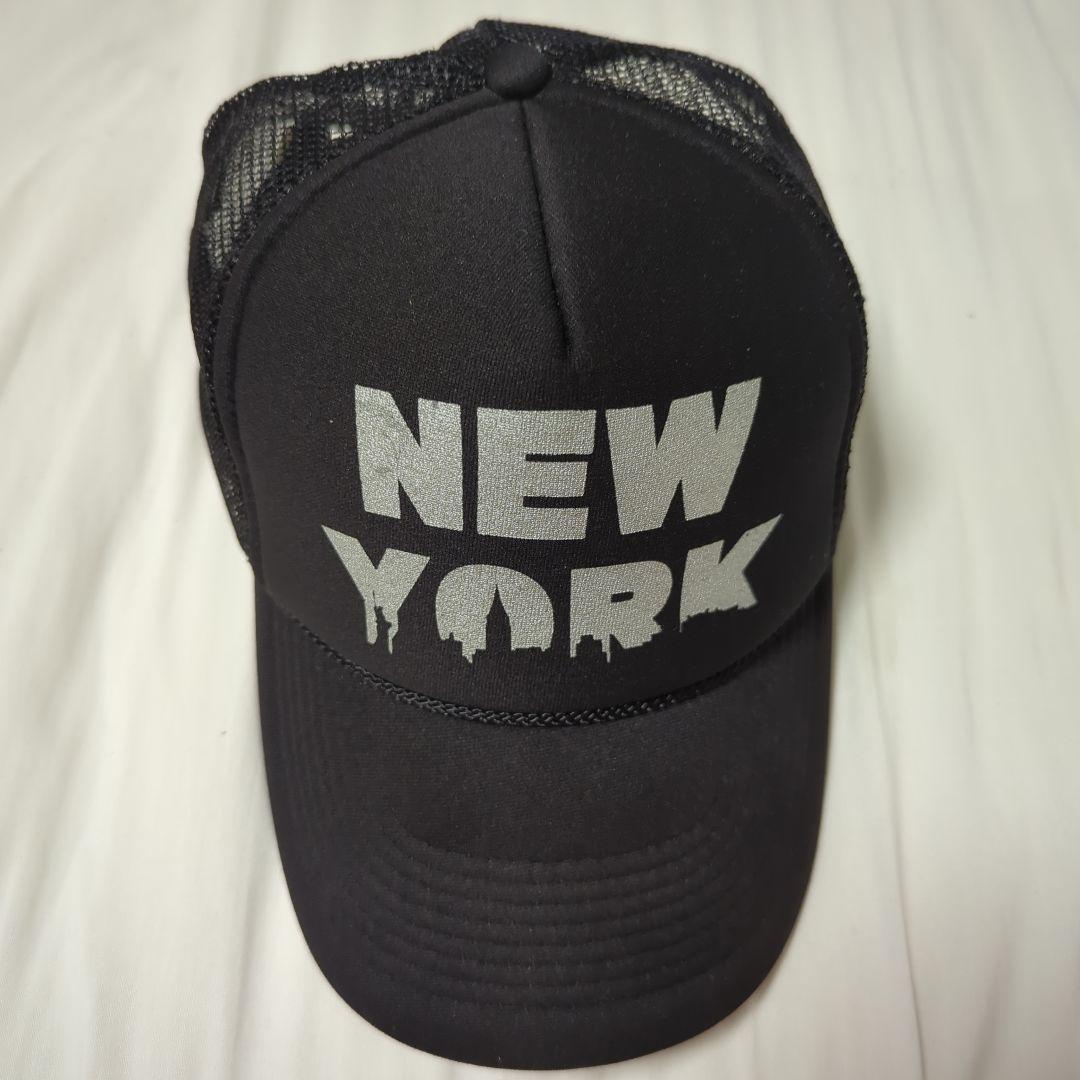 NEW YORK トラッカーキャップ ブラック