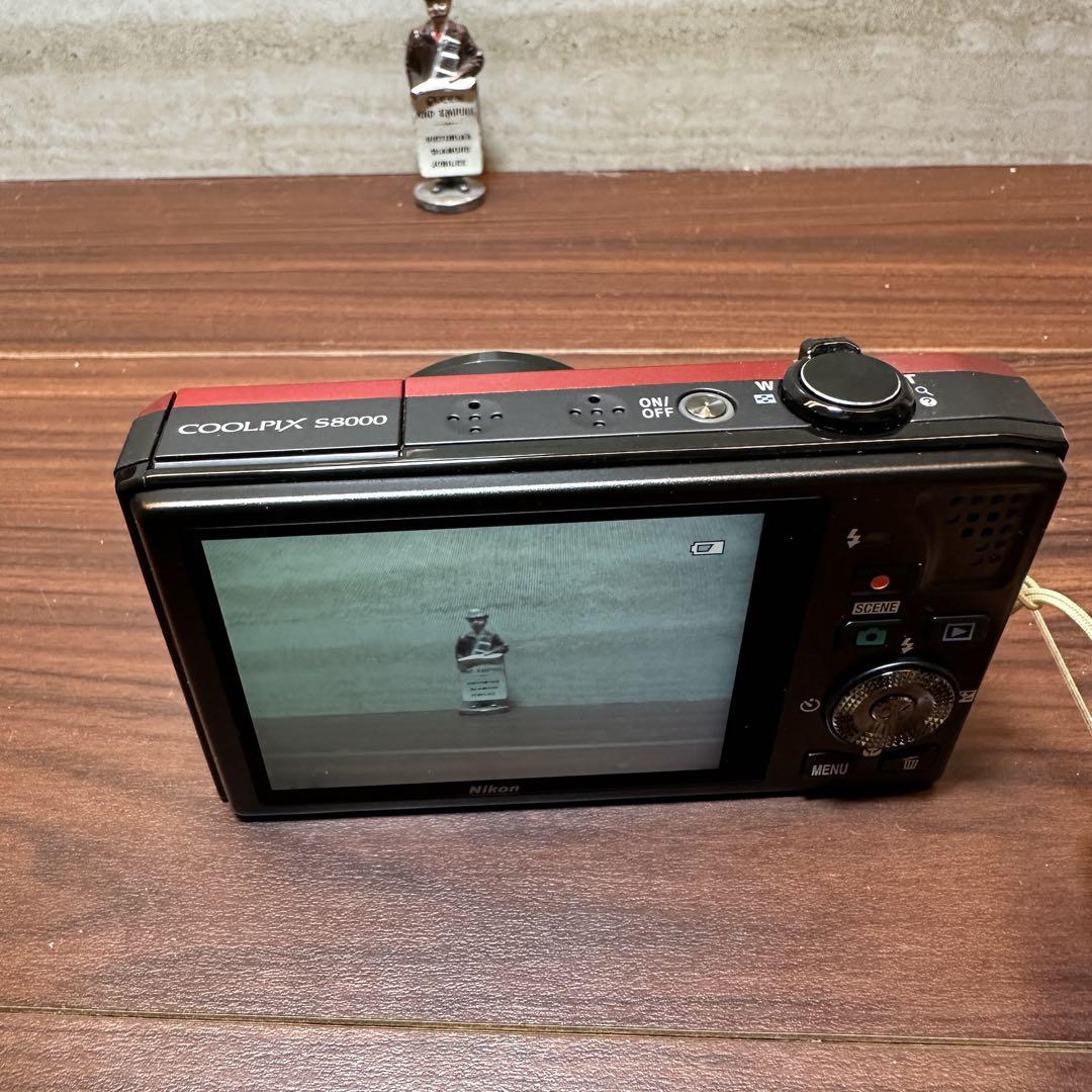 Nikon COOLPIX S8000 レッド 10倍ズーム ジャンク品