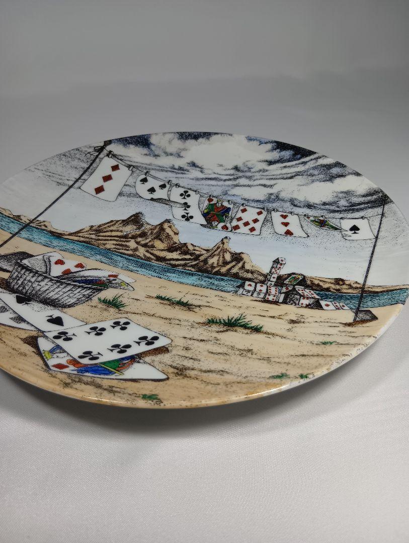 フォルナセッティ FORNASETTI プレート 皿 壁掛け アンティーク 2枚