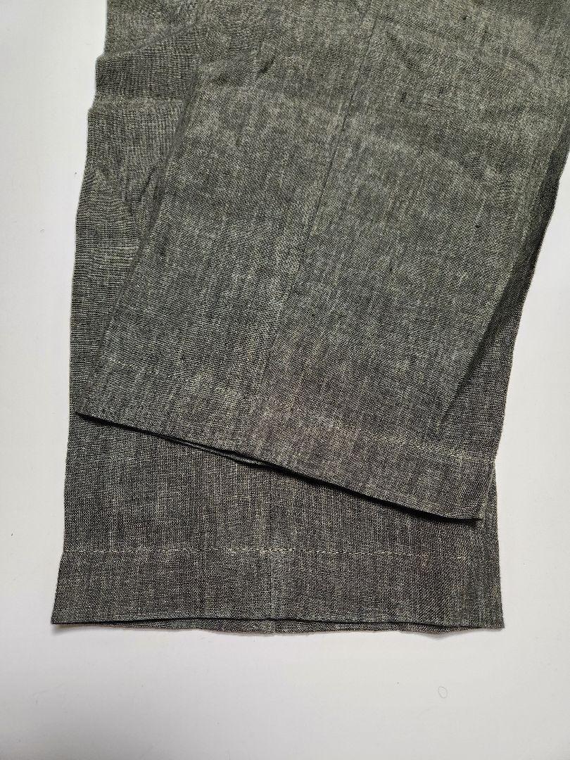【新品】ジェルマーノ　ビームスF別注　Trendy　1p　リネン　緑　46　春夏