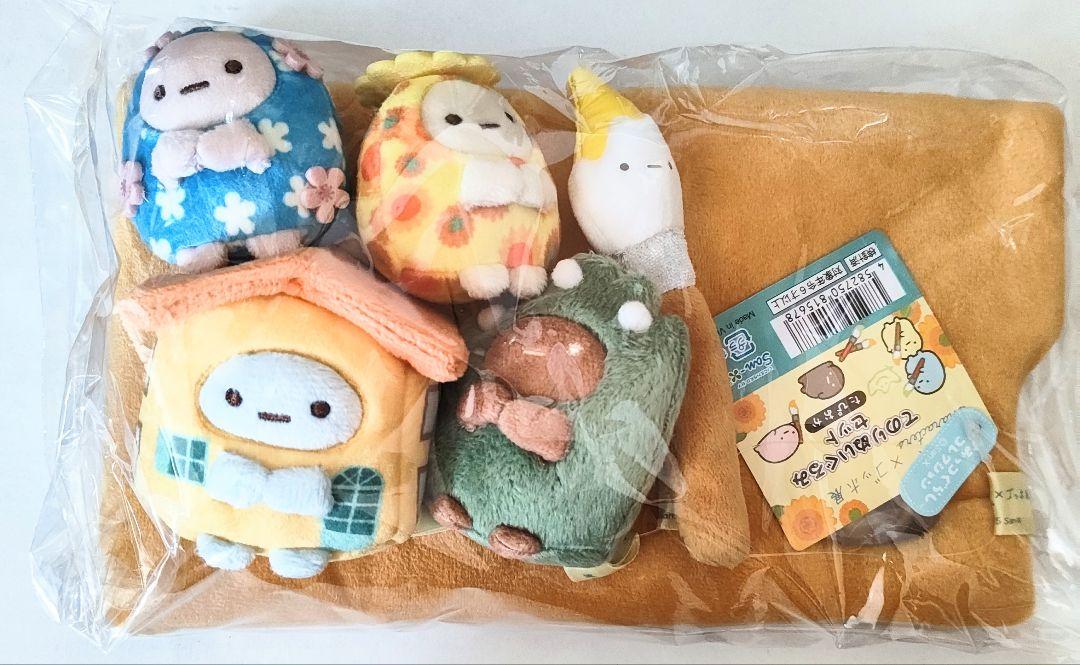 すみっコぐらし ゴッホ展 てのりぬいぐるみ たぴおか6点セット