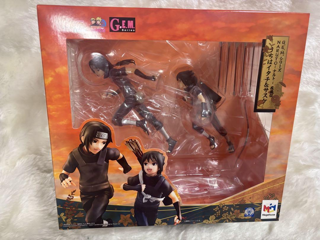 NARUTO うちはイタチ、うちはサスケ(幼少期)フィギュア　新品未開封