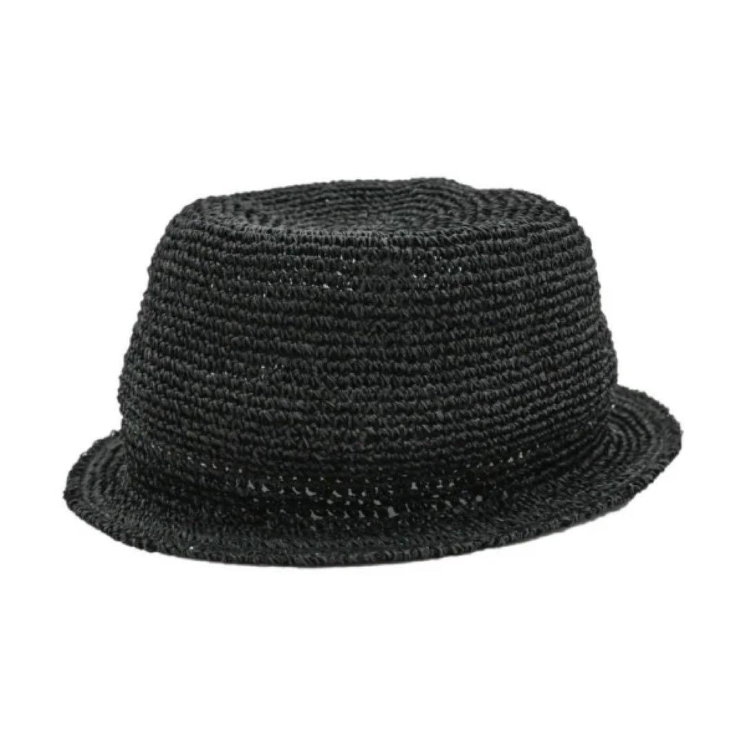 미품 NOROLL RAFFIA BUCKET HAT 라피아바켓토핫토