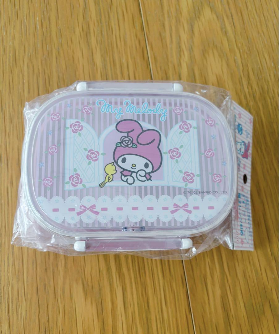 《レア物》未使用　my melody お弁当箱セット　2002 平成レトロ