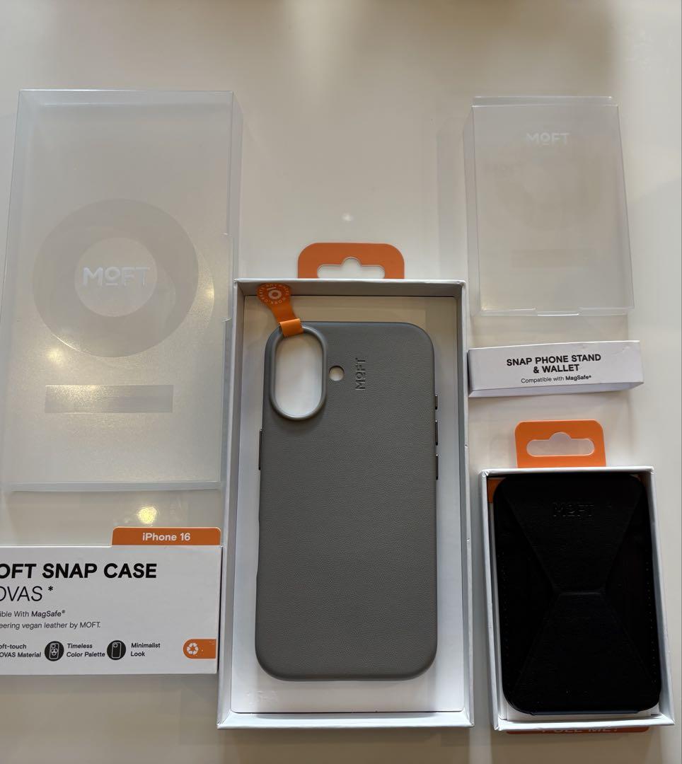 MOFT SNAP CASE iPhone16用ケースセット開封試着のみ新品同様